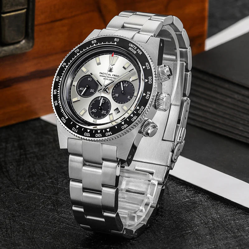 Tactical Frog VS75 Solar 62MAS Chronograph Watch - Image 3