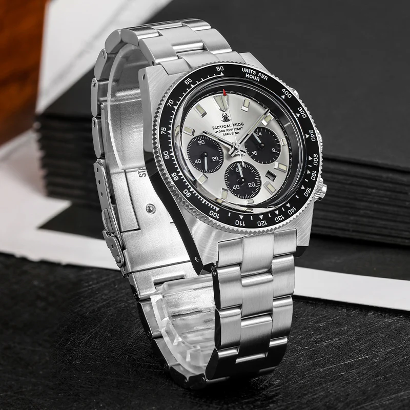 Tactical Frog VS75 Solar 62MAS Chronograph Watch - Image 4