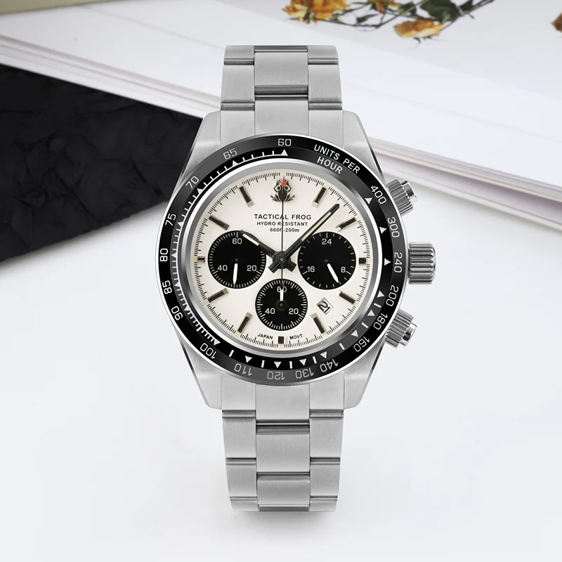 Tactical Frog VS75 Solar Chronograph Watch - Image 6