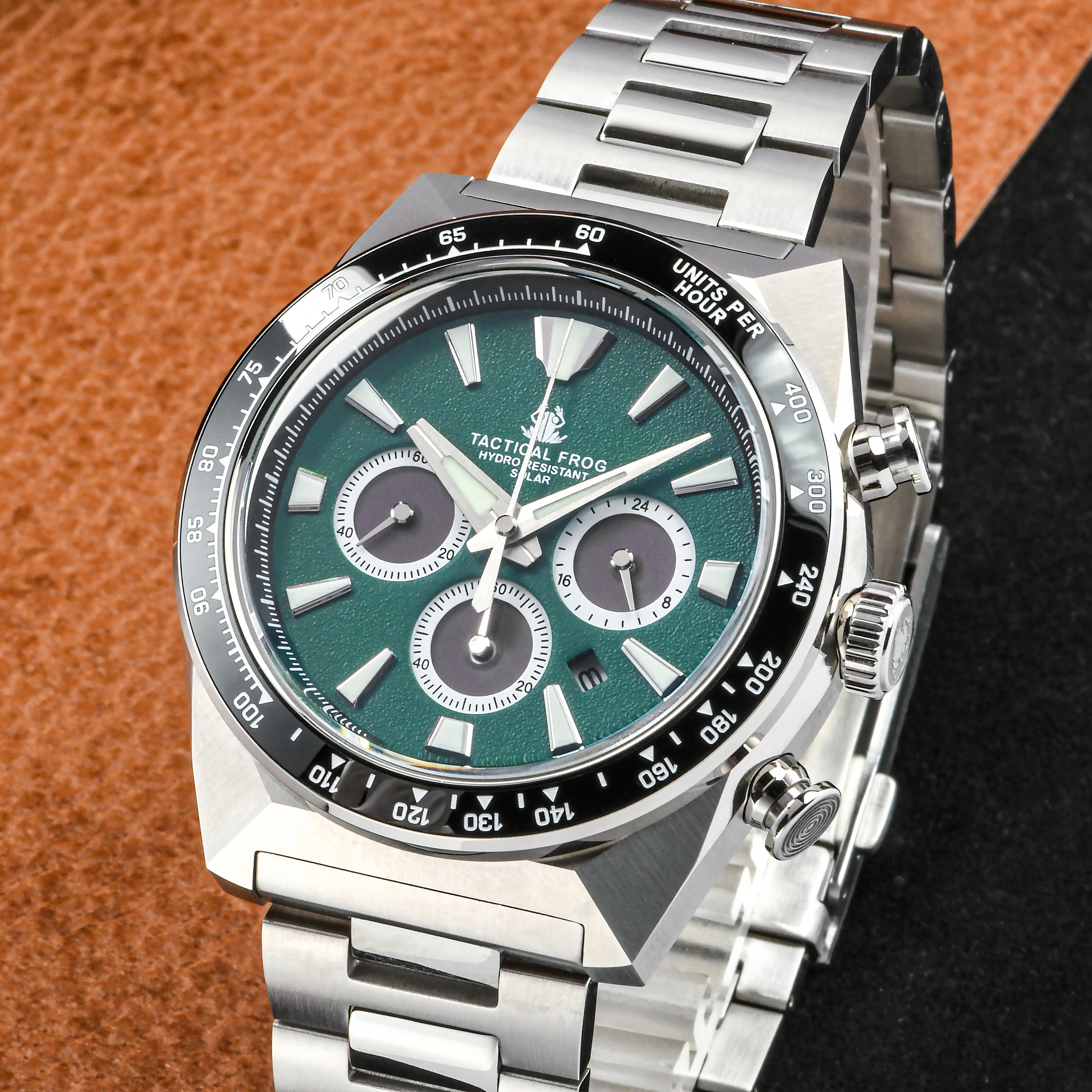 Tactical Frog VS75 Solar GS Chronograph Watch - Image 4