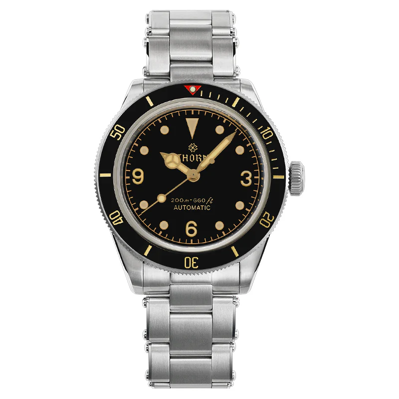 ★U.S. Pre-Owned★Thorn 39mm Diver 6200 Retro Diver Watch