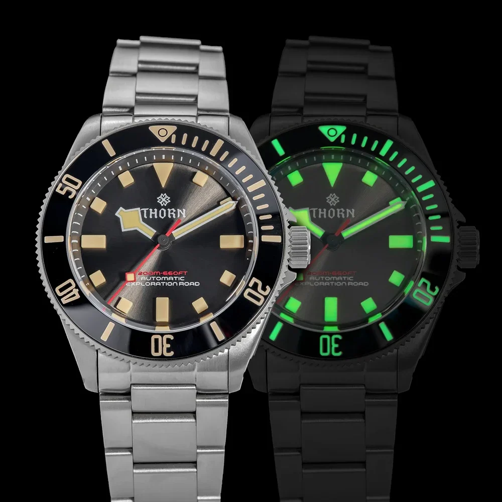 Thorn PT5000 Automatic 39mm Titanium Watch SHY036 - Image 11