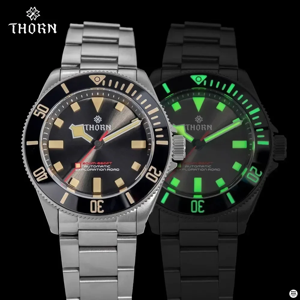 Thorn PT5000 Automatic 39mm Titanium Watch SHY036 - Image 4