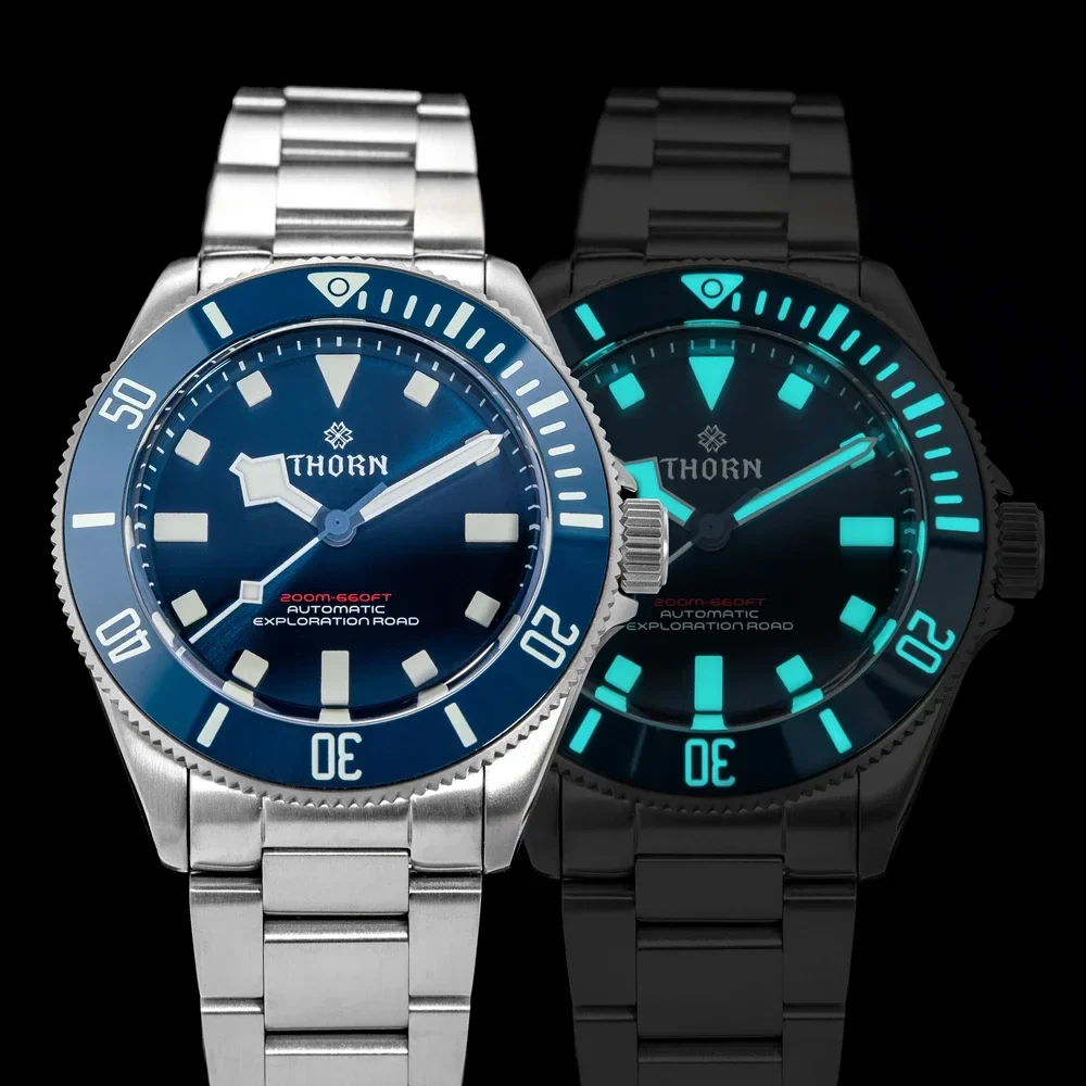 Thorn PT5000 Automatic 39mm Titanium Watch SHY036 - Image 5