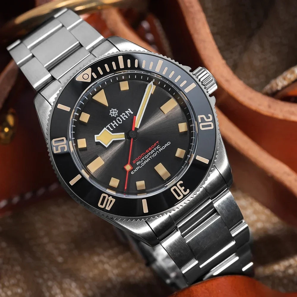 Thorn PT5000 Automatic 39mm Titanium Watch SHY036 - Image 9