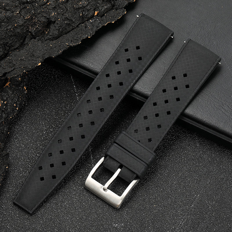 Premium-Grade Tropical FKM Rubber Watch Strap - Image 8