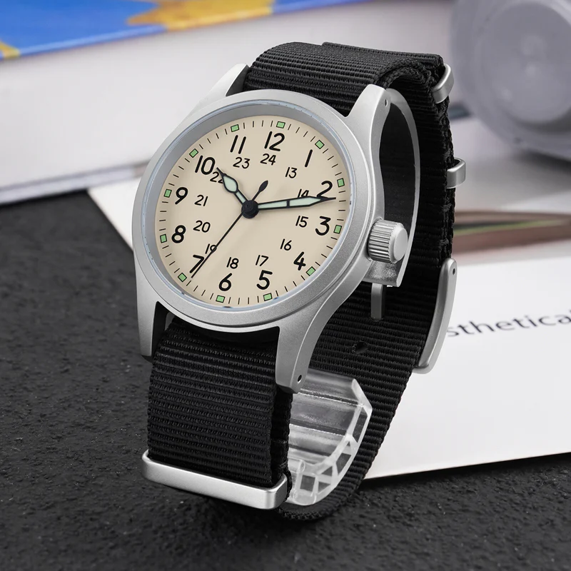 Militado Sapphire Crystal 38mm Field Watch ML05 - Image 15