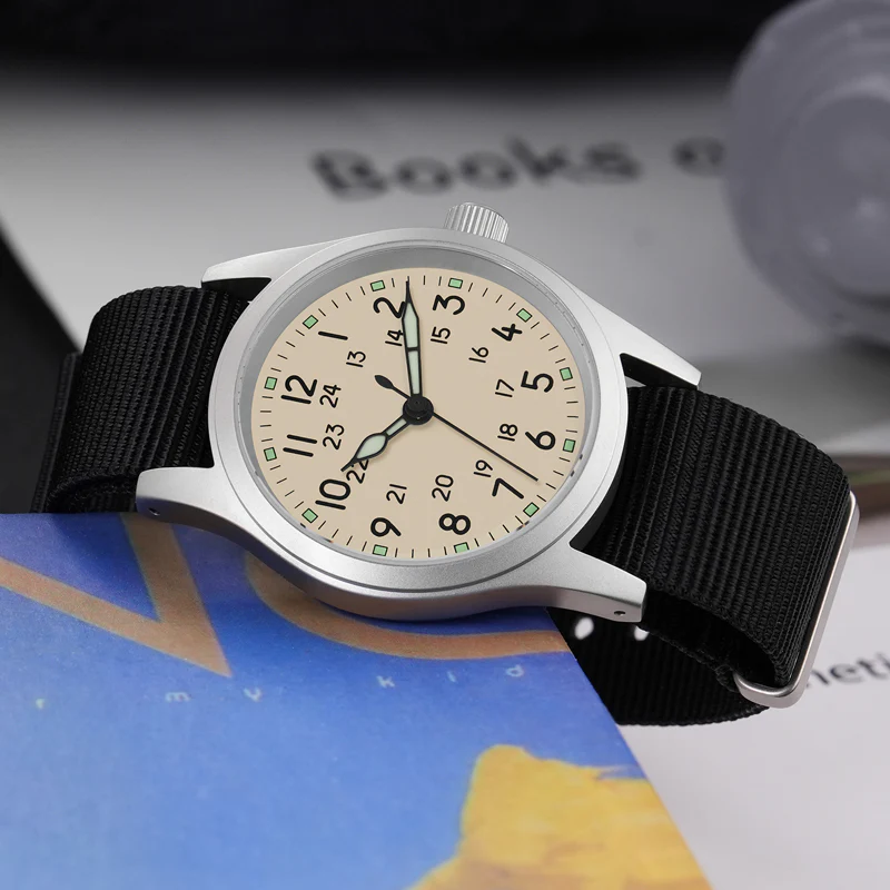 Militado Sapphire Crystal 38mm Field Watch ML05 - Image 16