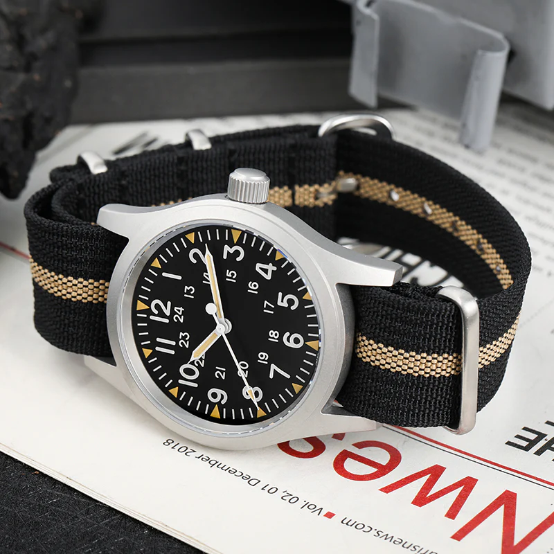 Militado Sapphire Crystal 38mm Field Watch ML05 - Image 19