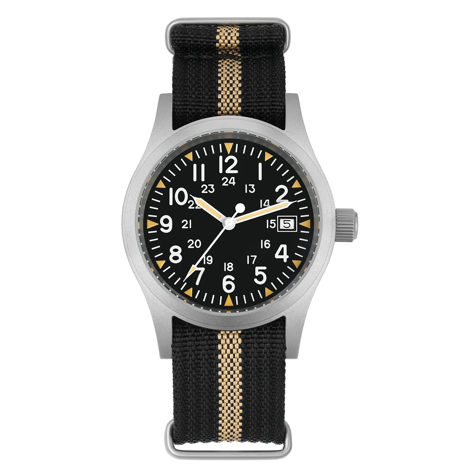 Militado Sapphire Crystal 38mm Field Watch ML05 - Image 3