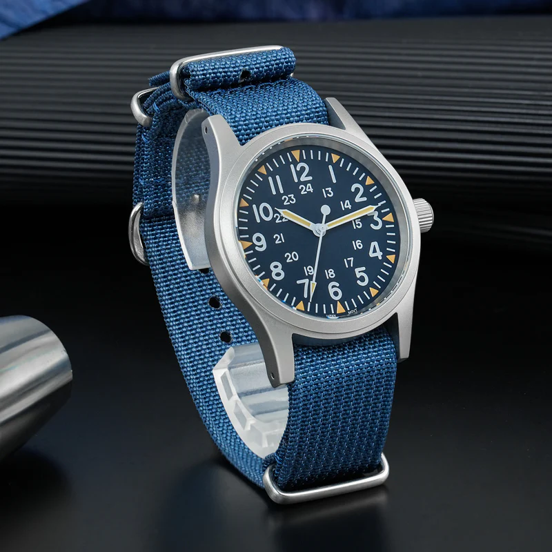 Militado Sapphire Crystal 38mm Field Watch ML05 - Image 29