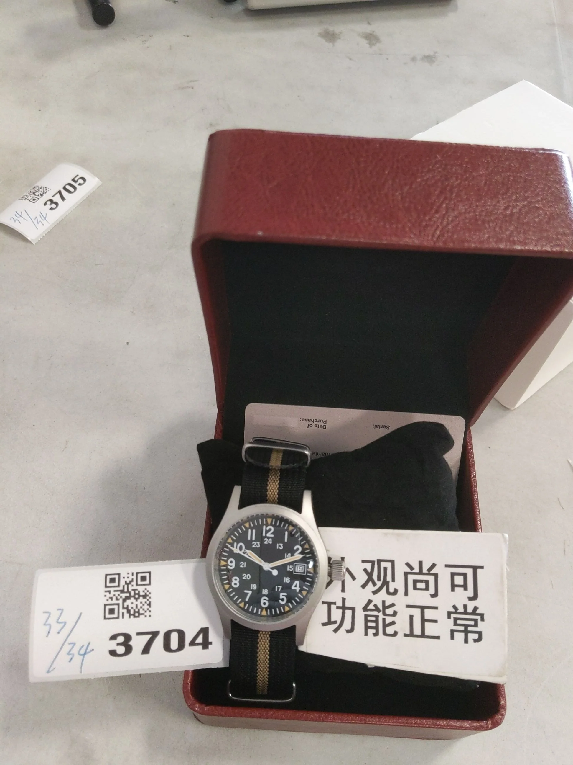 ★US Pre-Owned★ Militado Sapphire Crystal 38mm Field Watch ML05 - Image 36