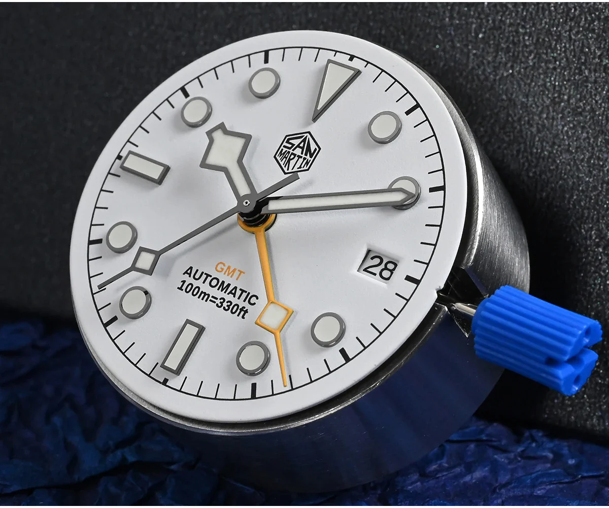 San Martin 39mm BB NH34 GMT Watch SN0054-GE - Image 16