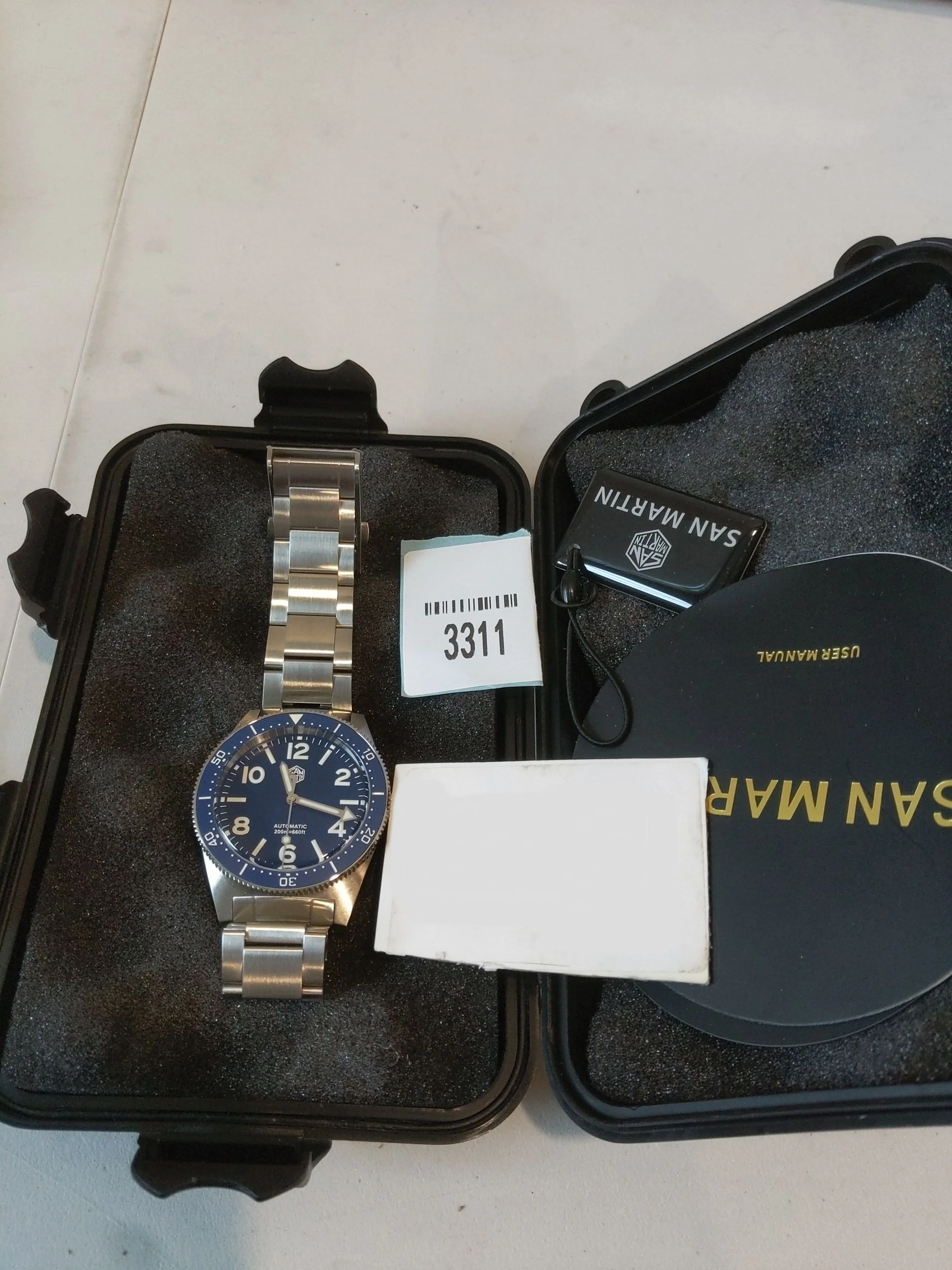 ★US-Pre-Owned★San Martin 39mm Retro 62mas Dive Watch SN0139 - Image 31