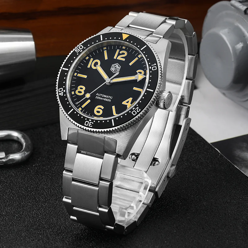 San Martin 39mm Retro 62mas Dive Watch SN0139 - Image 7