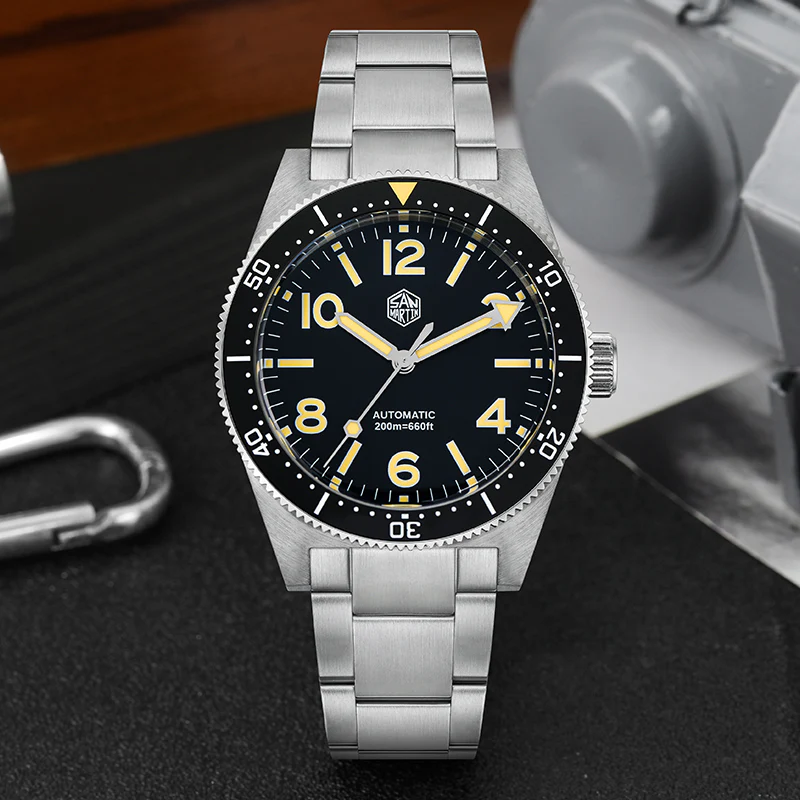 San Martin 39mm Retro 62mas Dive Watch SN0139 - Image 9