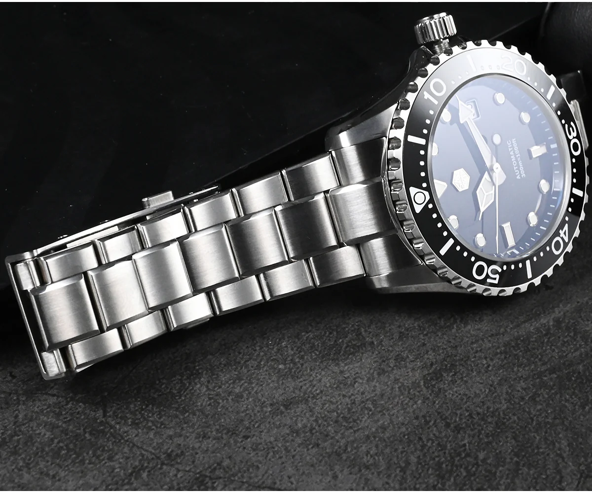 ★US Pre-Owned★ San Martin 44mm Original Design Dive Watch SN0009-G - Image 15