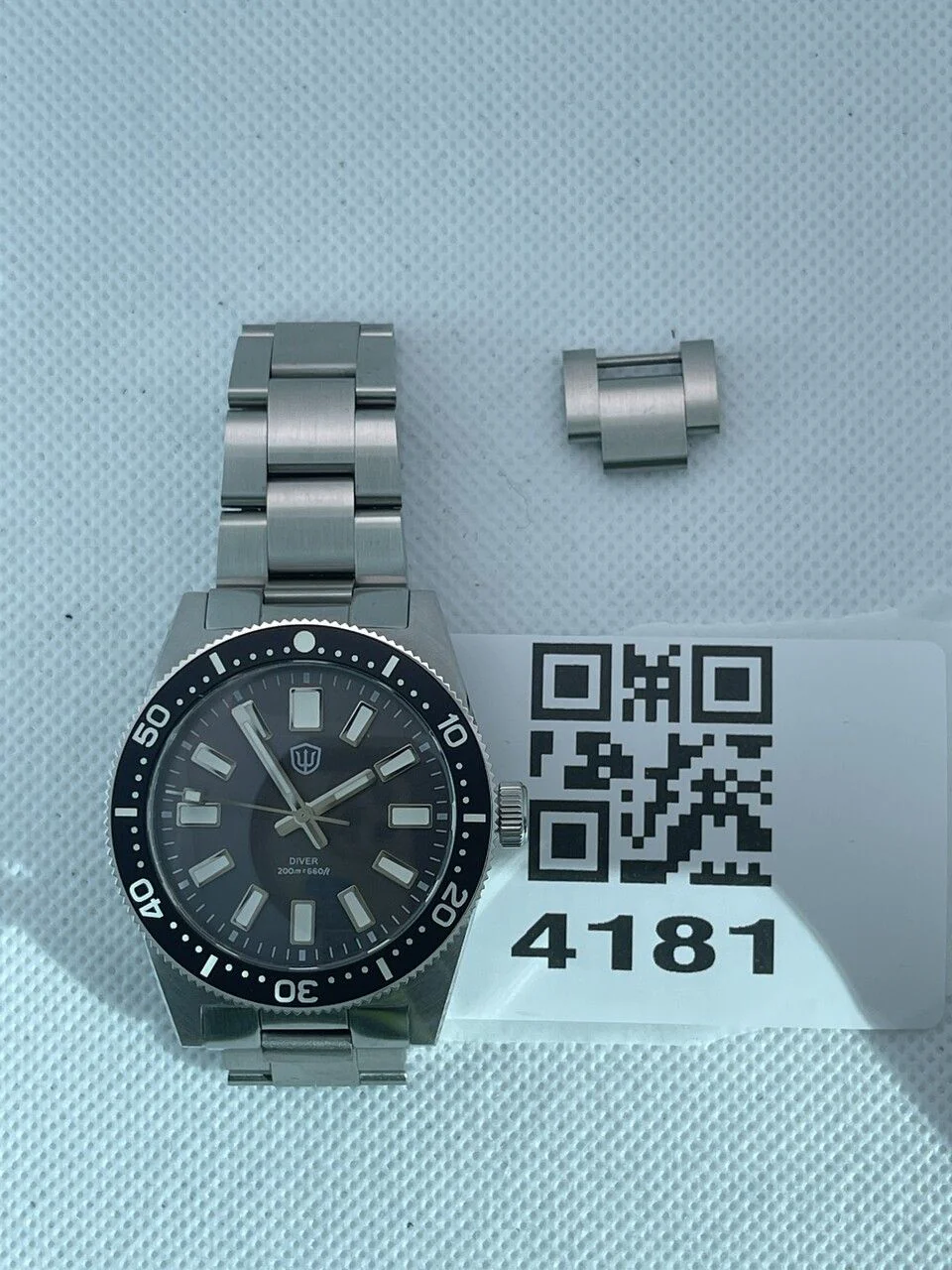 ★US Pre-owned★Watchdives WD1965 38mm VH31 62MAS Dive Watch - Image 32