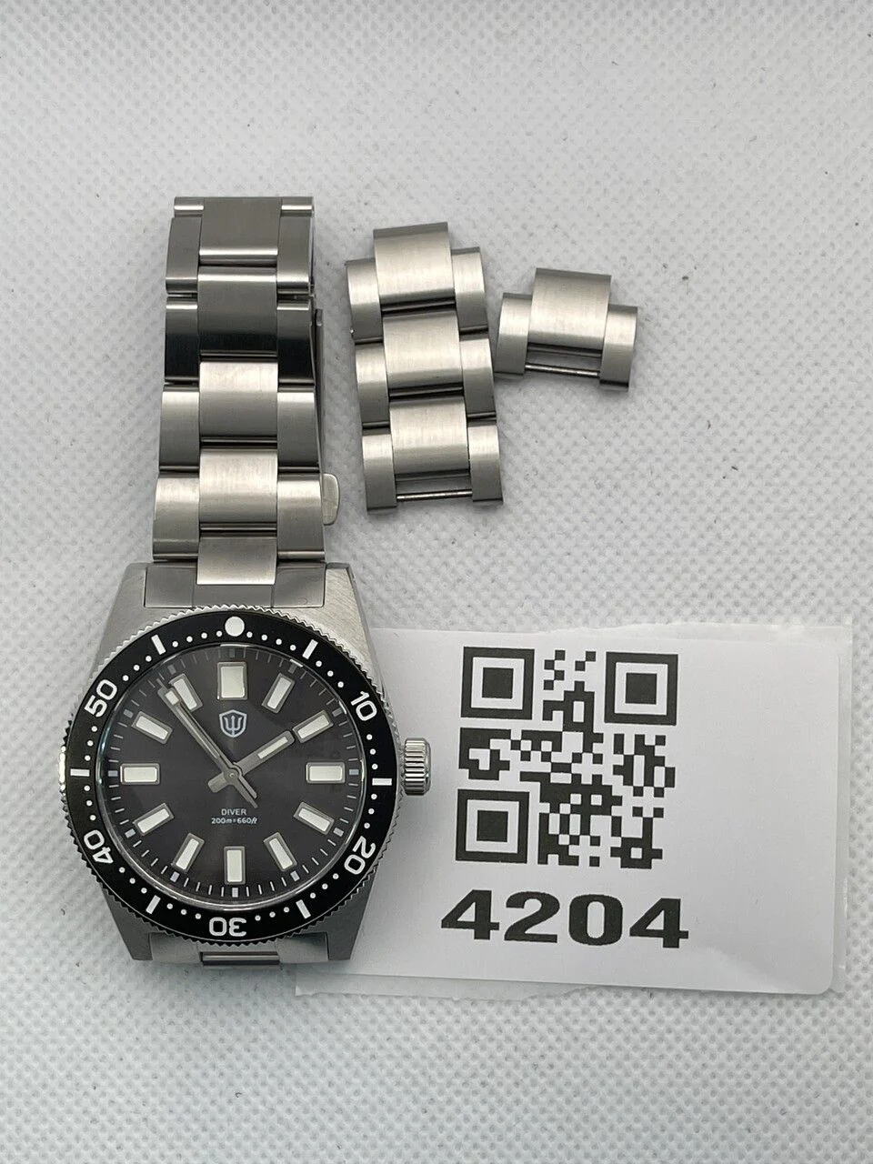 ★US Pre-owned★Watchdives WD1965 38mm VH31 62MAS Dive Watch - Image 34