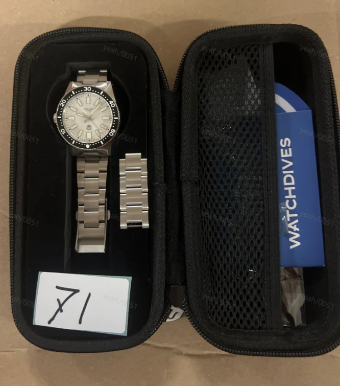 ★EU Pre-owned★Watchdives WD1965 38mm VH31 62MAS Dive Watch - Image 35