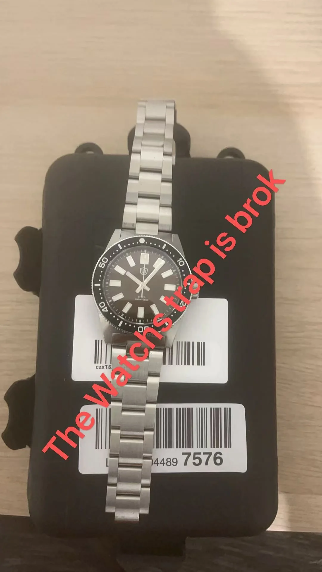 ★EU Pre-owned★Watchdives WD1965 38mm VH31 62MAS Dive Watch - Image 37
