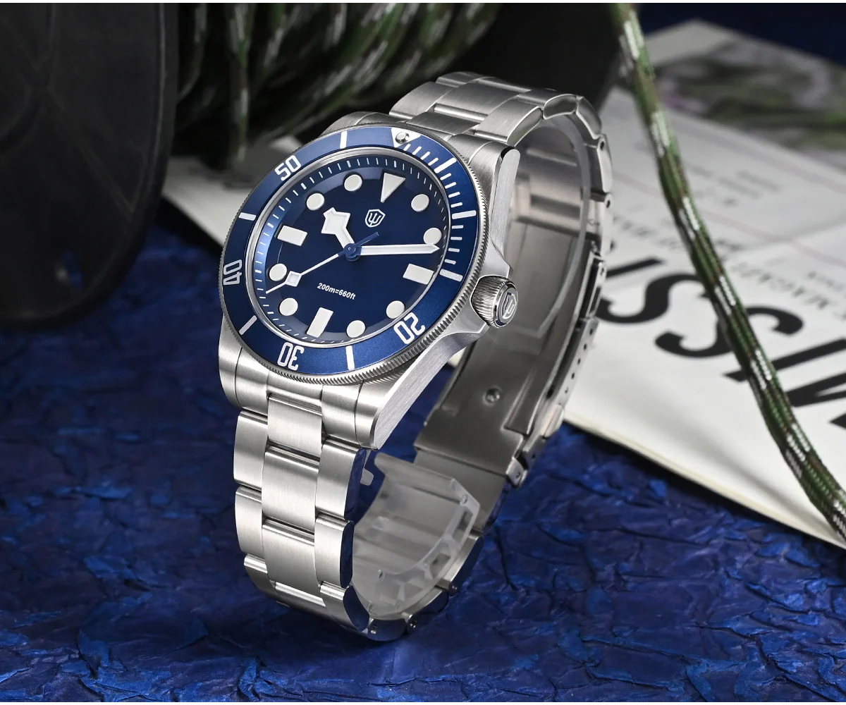 ★US Pre-Owned★Watchdives WD1969 PRO 38mm VH31 Dive Watch - Image 10