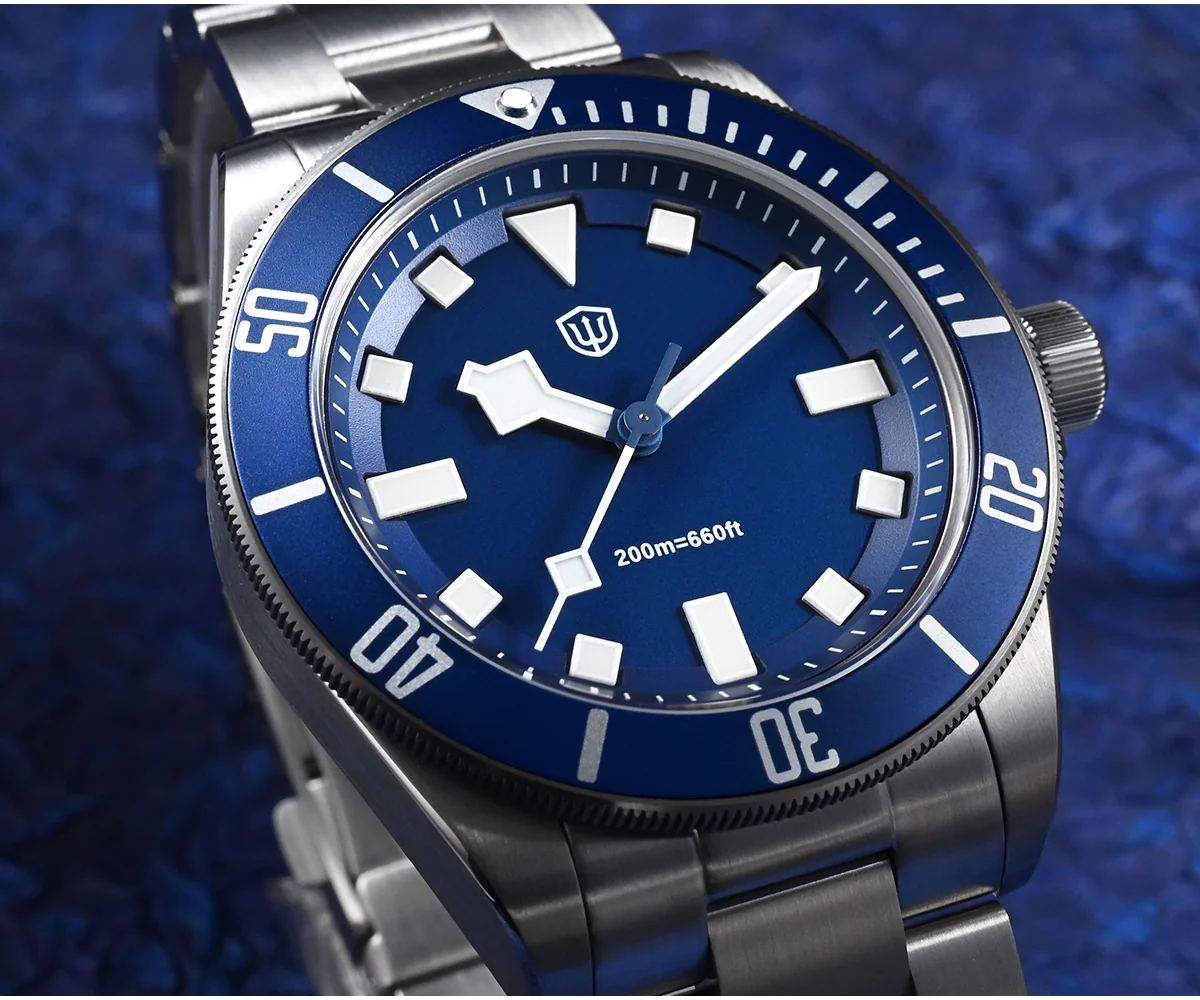 ★US Pre-Owned★Watchdives WD1969 PRO 38mm VH31 Dive Watch - Image 11