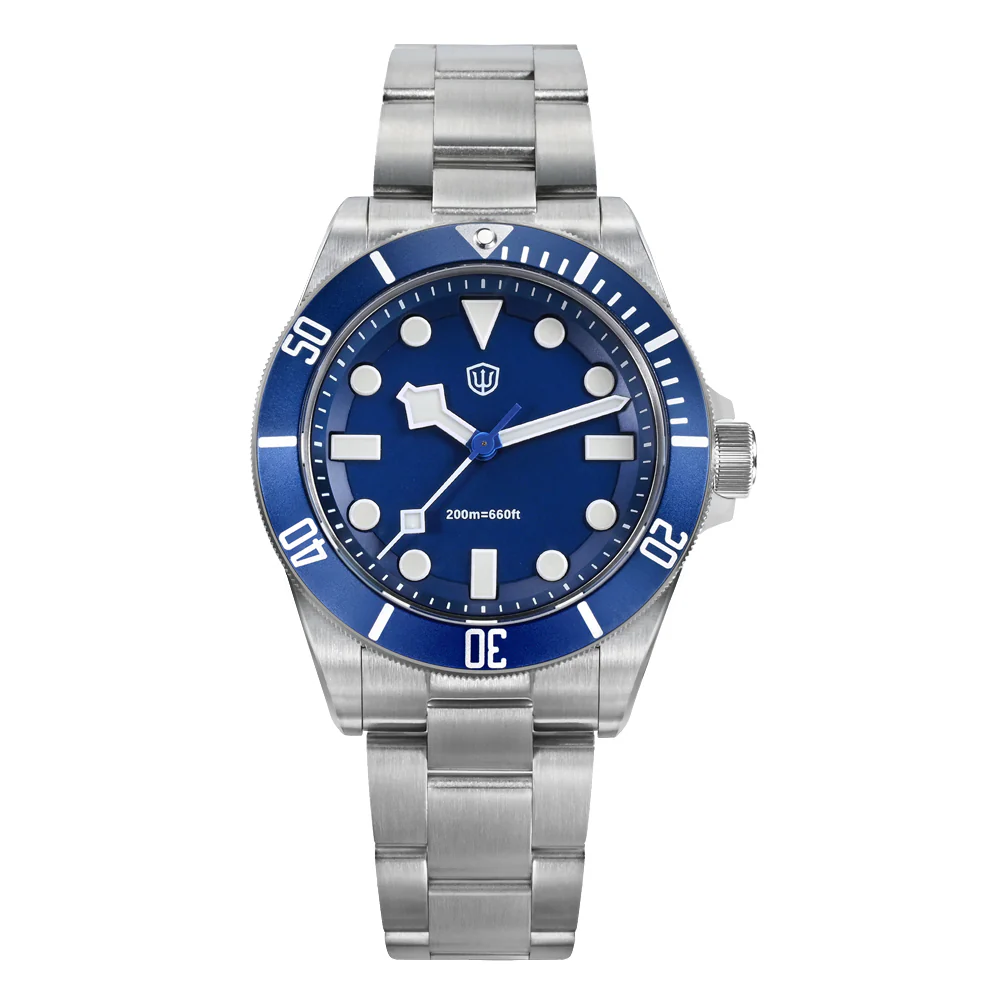★US Pre-Owned★Watchdives WD1969 PRO 38mm VH31 Dive Watch - Image 4