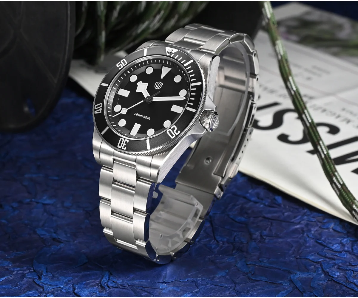 ★US Pre-Owned★Watchdives WD1969 PRO 38mm VH31 Dive Watch - Image 7