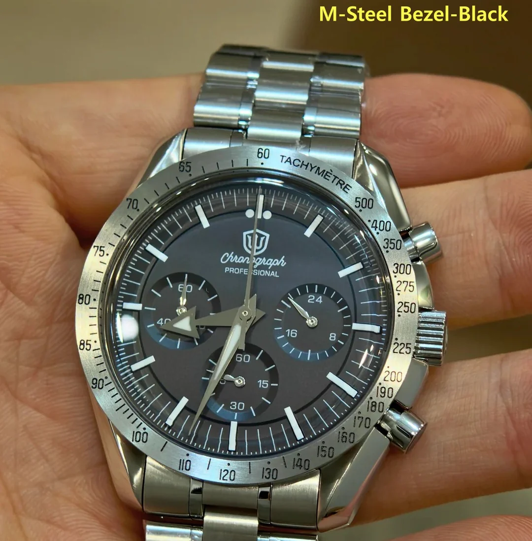 🔥Anniversary Sale🔥Watchdives 39mm VK63 Chronograph Watch WD1863 - Image 11