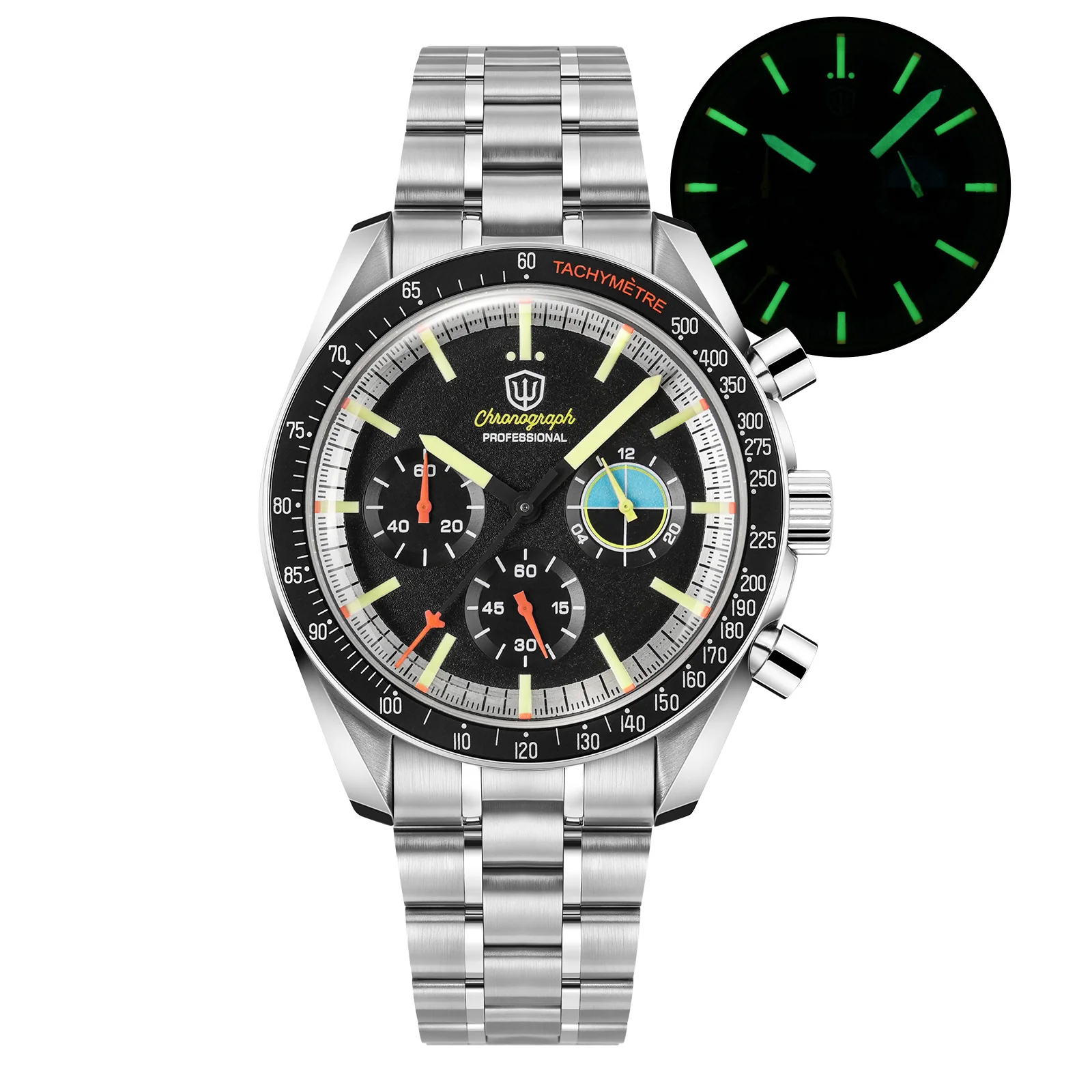 🔥Anniversary Sale🔥Watchdives 39mm VK63 Chronograph Watch WD1863 - Image 3