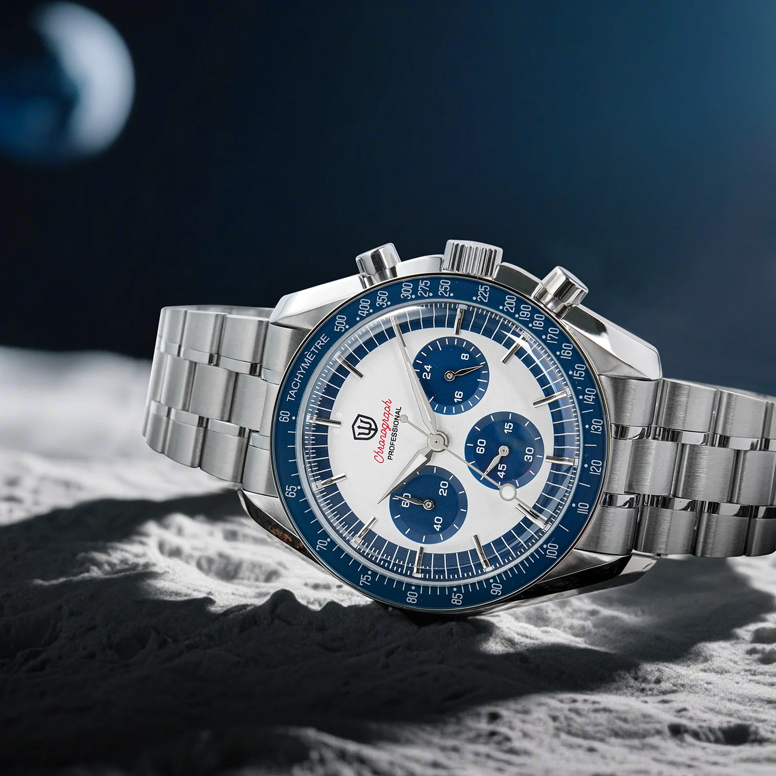 🔥Anniversary Sale🔥Watchdives 39mm VK63 Chronograph Watch WD1863 - Image 66