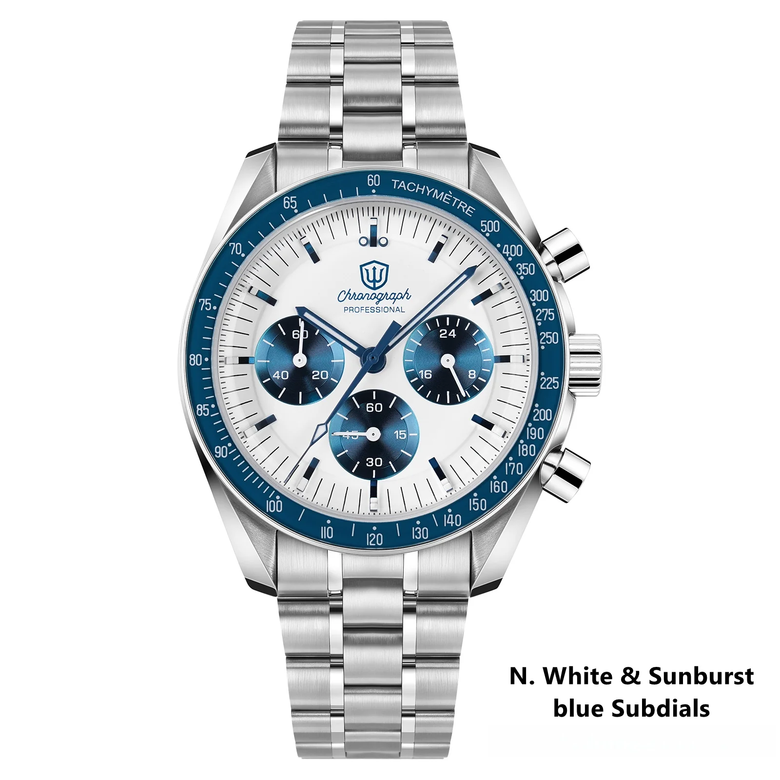 🔥Anniversary Sale🔥Watchdives 39mm VK63 Chronograph Watch WD1863 - Image 7