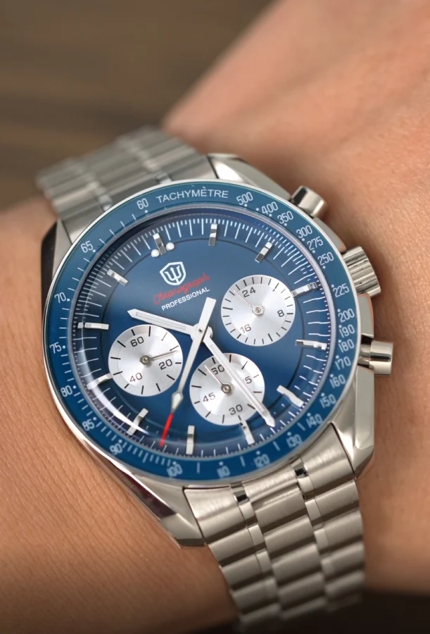 🔥Anniversary Sale🔥Watchdives 39mm VK63 Chronograph Watch WD1863 - Image 70