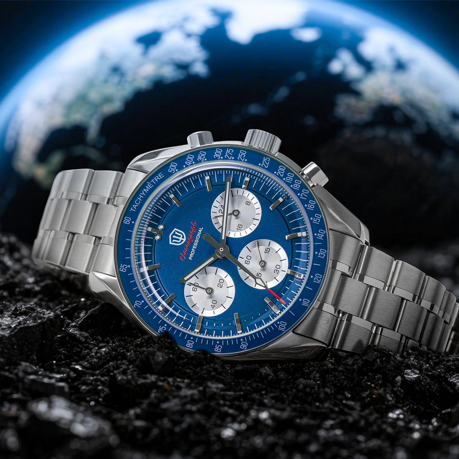 🔥Anniversary Sale🔥Watchdives 39mm VK63 Chronograph Watch WD1863 - Image 71