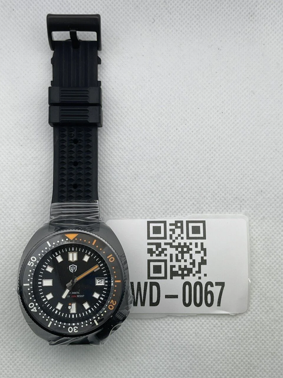 ★US Pre-Owned★Watchdives PVD WD6105 Turtle Diver Watch - Image 16