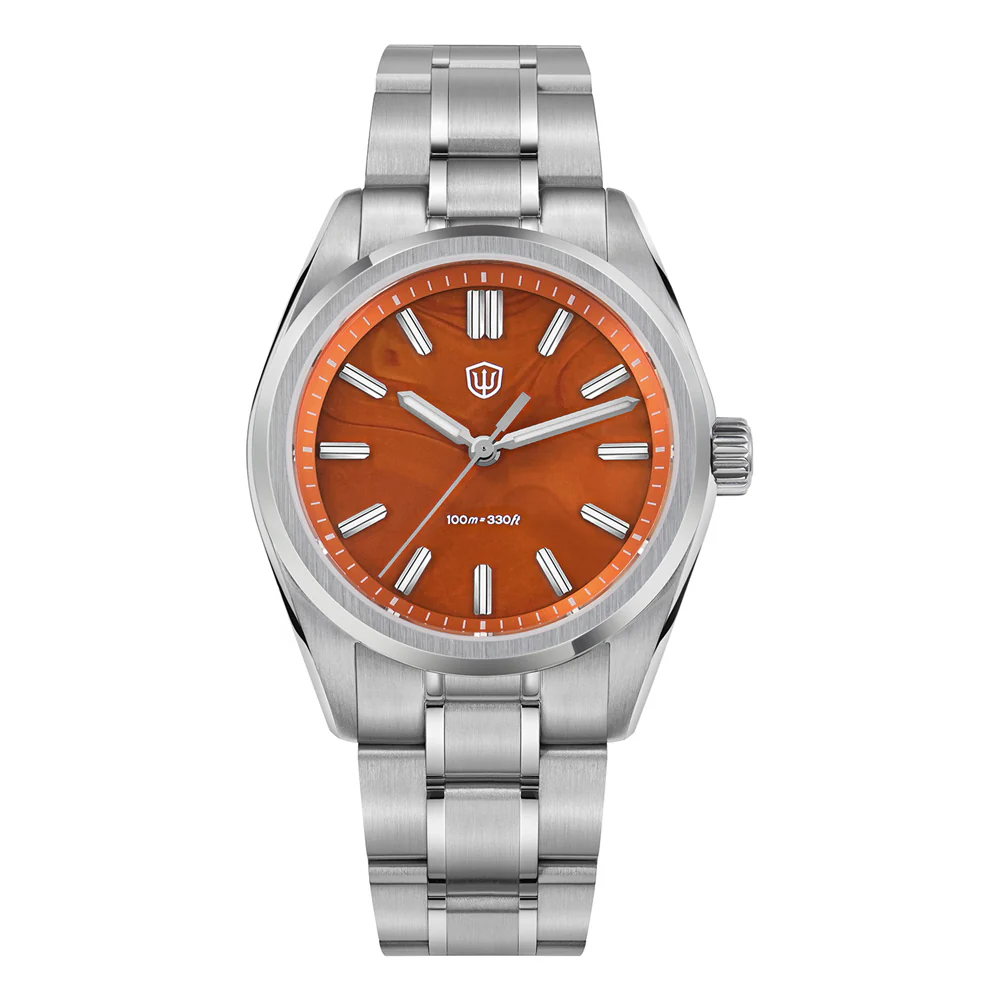 ★US-Pre-Owned★Watchdives WD0003 Original Design Aventurine Men Watch - Image 4