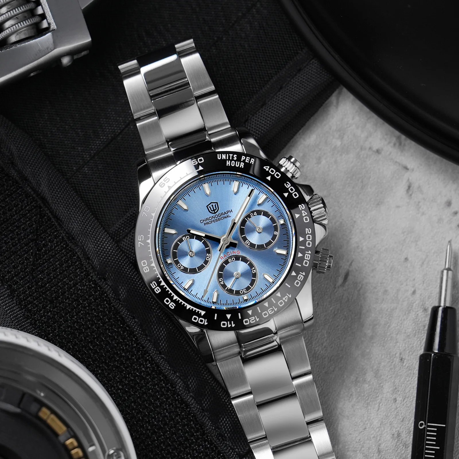 ⚡EarlyBird⚡Watchdives WD16500 38mm VK63 Chronograph Watch V2 - Image 26