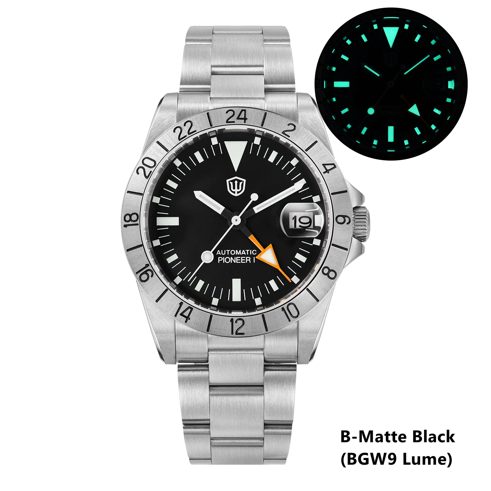 ★EU-Pre-Owned★Watchdives WD16570 NH34 GMT Watch V2 - Image 2