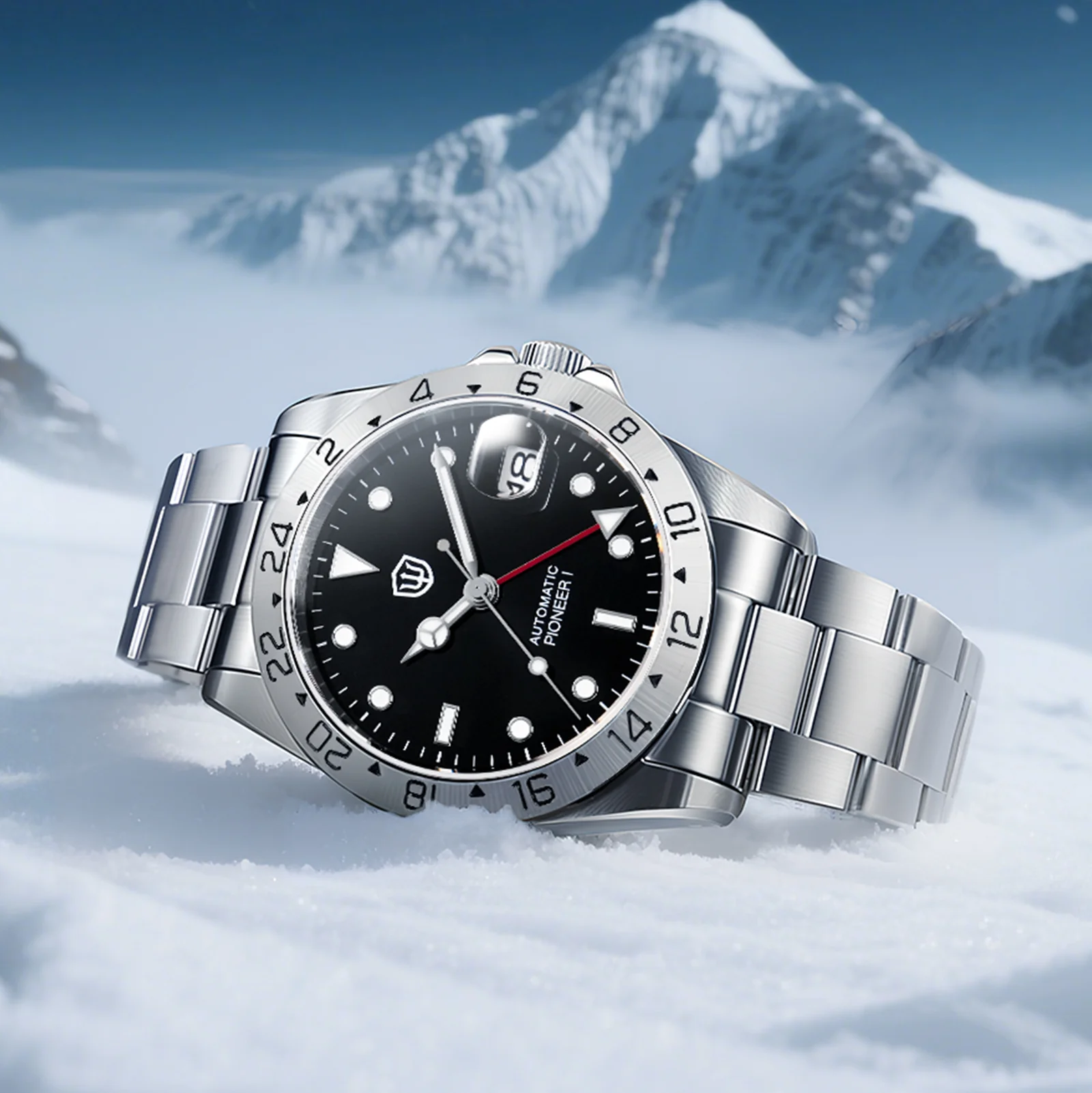 ★EU-Pre-Owned★Watchdives WD16570 NH34 GMT Watch V2 - Image 21