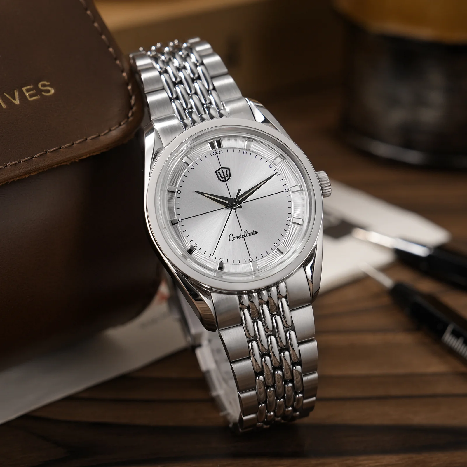 Watchdives WD1954 Arctic Classic 36mm VH31 Watch - Image 18