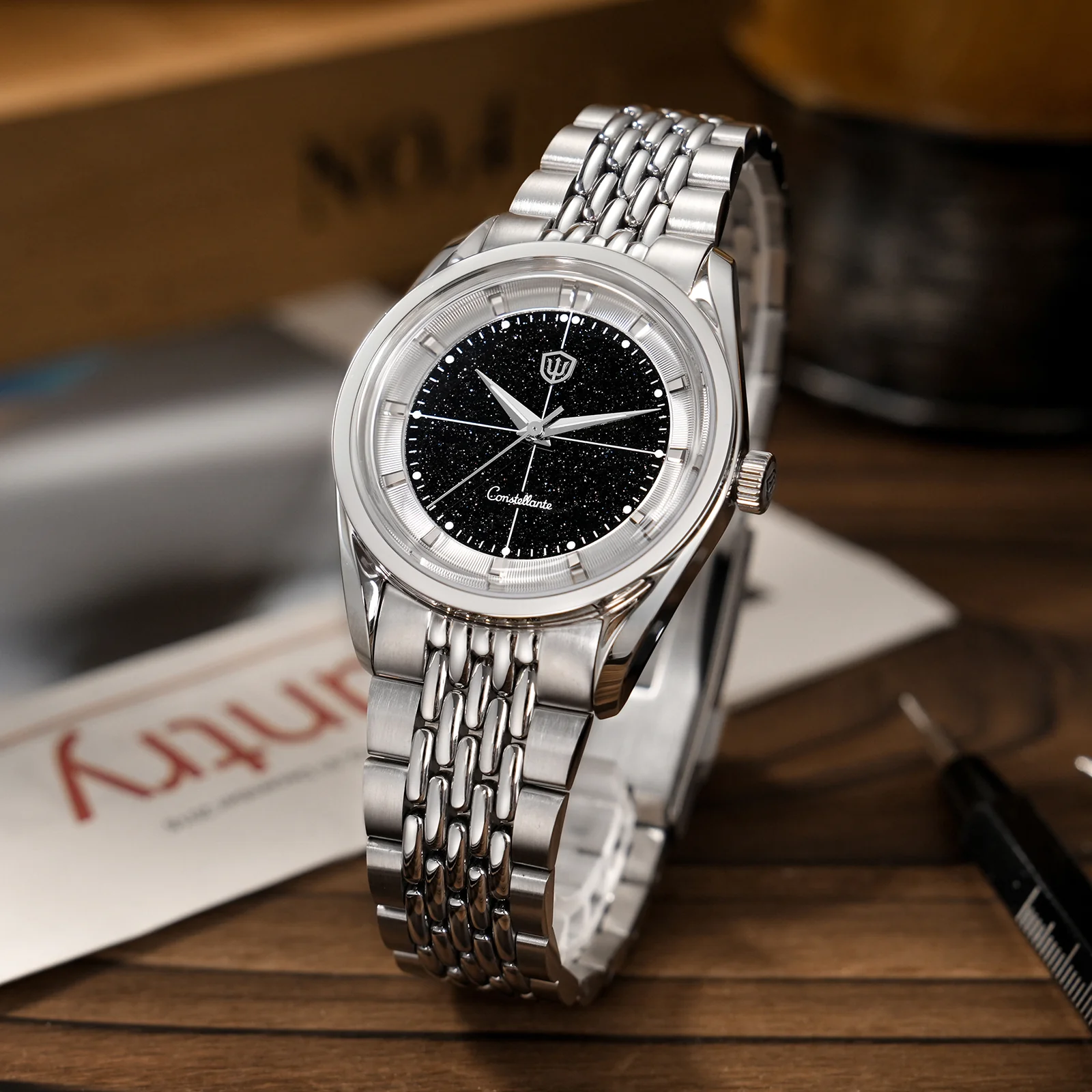 Watchdives WD1954 Arctic Classic 36mm VH31 Watch - Image 6