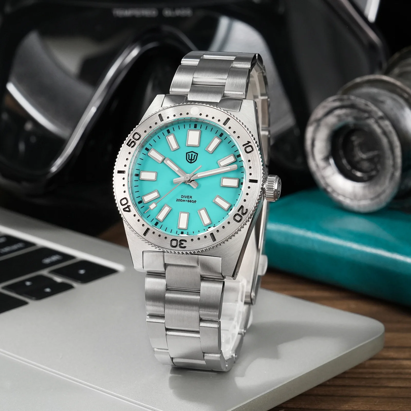 🔥Anniversary Sale🔥Watchdives WD1965 38mm VH31 62MAS Dive Watch V2 - Image 9
