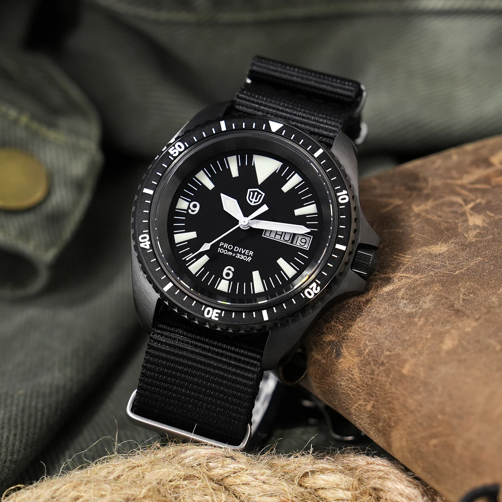 Watchdives WD1980 VH31 Military Diver Watch V3 - Image 7