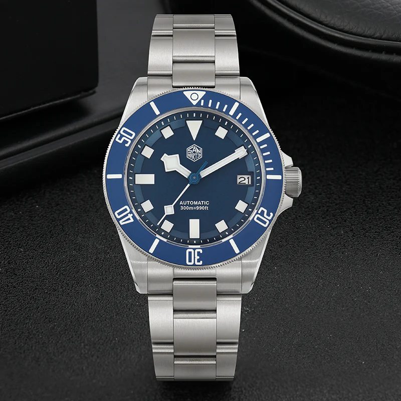 Watchdives x San Martin  NH35 Titanium 39mm Dive Watch SN0121T-GA - Image 13